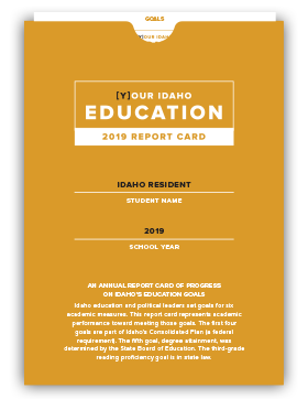 Education Report Card Cover